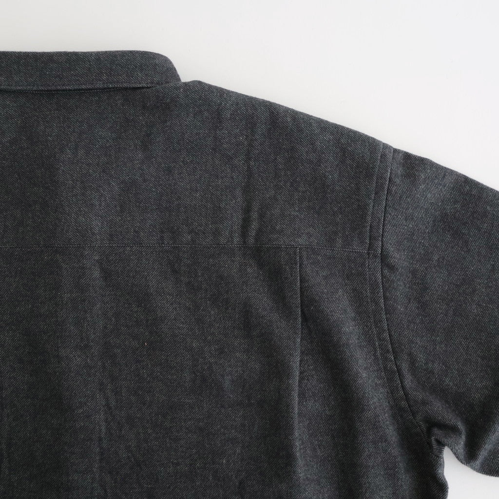 綿フランネルシャツ #GRAY [HP-B028-051]
