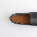 SOFT LEATHER LOAFERS #BLACK [A26AS05QD]