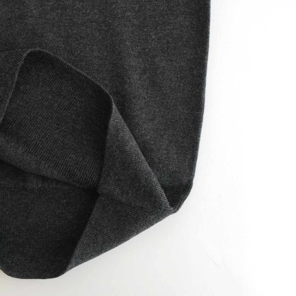 Halfsleeve Highgauge Knit #C/GRY [12520513]