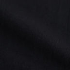 ELASTIC HIGH GAUGE SWEAT HALF ZIP P/O #INK BLACK [A25SP01NU]