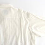 COTTON SILK OVERSIZED LS SHIRT #CREAM [ST.1666]