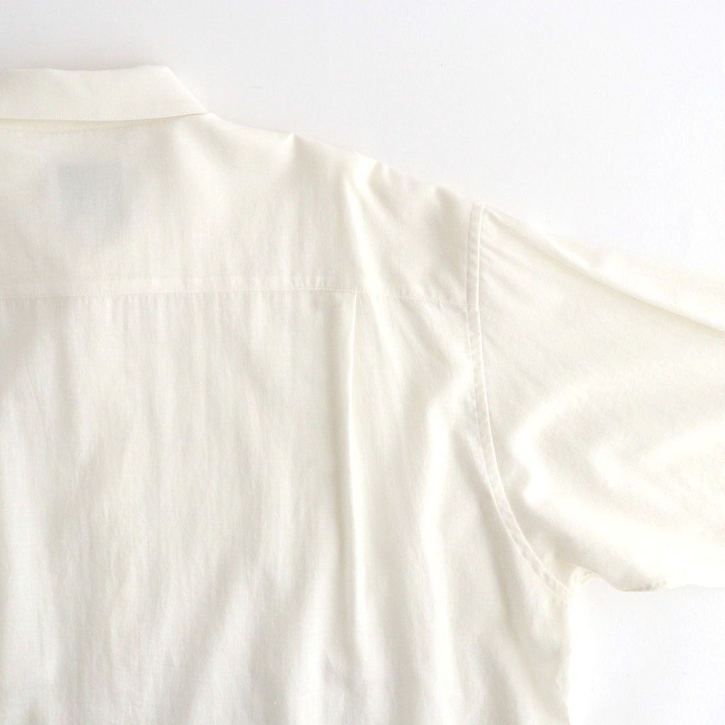 COTTON SILK OVERSIZED LS SHIRT #CREAM [ST.1666]