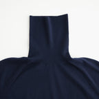 High Turtle Neck #NAVY [I26AW-K2]