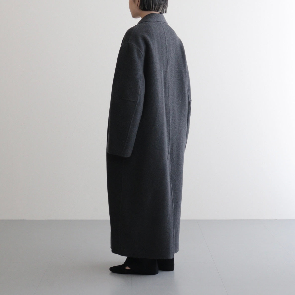 Wool Over Coat #C/GRY [12520006]