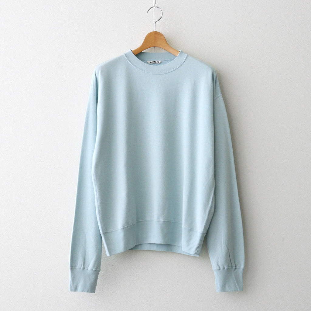 HIGH TWIST LIGHT SWEAT P/O #PALE BLUE [A26SP02MU]