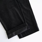 Suvin Corduroy Wide Straight Trousers #BLACK [GU253-40366]