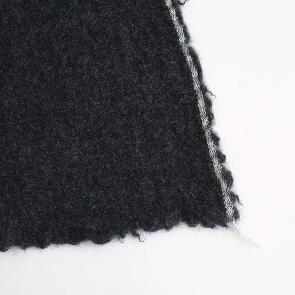 Wool Cashmere Stole #CHARCOAL [53052901]