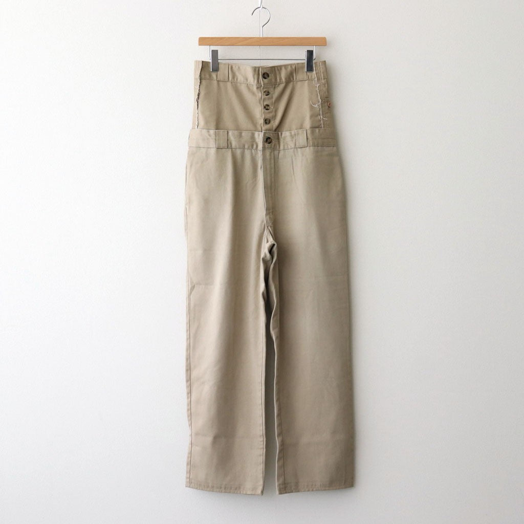 W WAIST CHINO PT #BEIGE B [Q25A-T064]