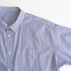 CORPORATE UNIFORM S/S SHIRT #BLUE STRIPE [FSC261-50103B]