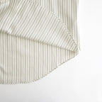 COTTON SILK STRIPE SHIRT #LIGHT GRAY STRIPE [A26AS01CS]