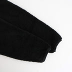 Wool Boa Pullover #BLACK [GU253-30475]