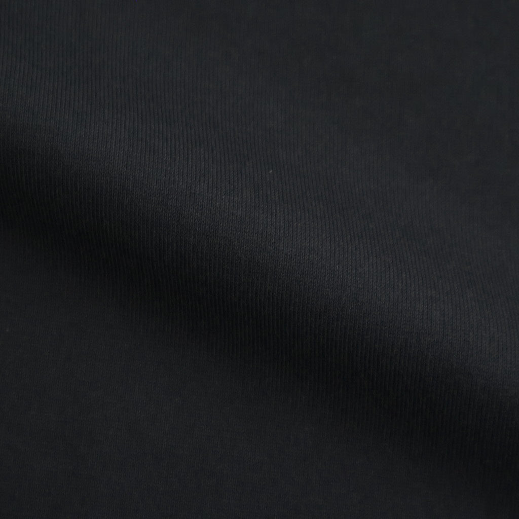 LUSTER PLAITING TEE #BLACK [A00P02GT]