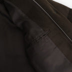 BABY CAMEL FLANNEL DOWN BLOUSON #DARK BROWN [A25AB02BF]