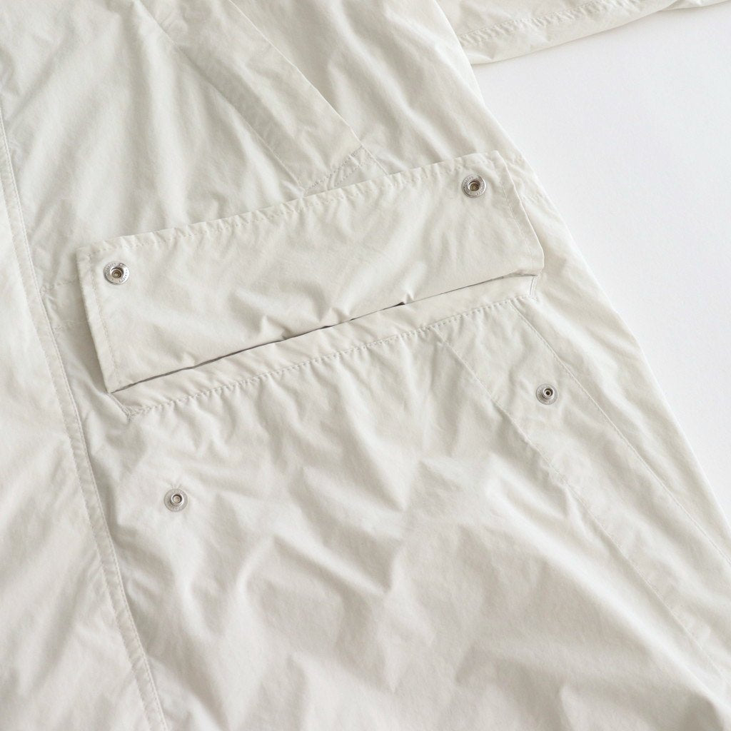 HOODED BLOUSON #FOG WHITE [YK23SS0459B]