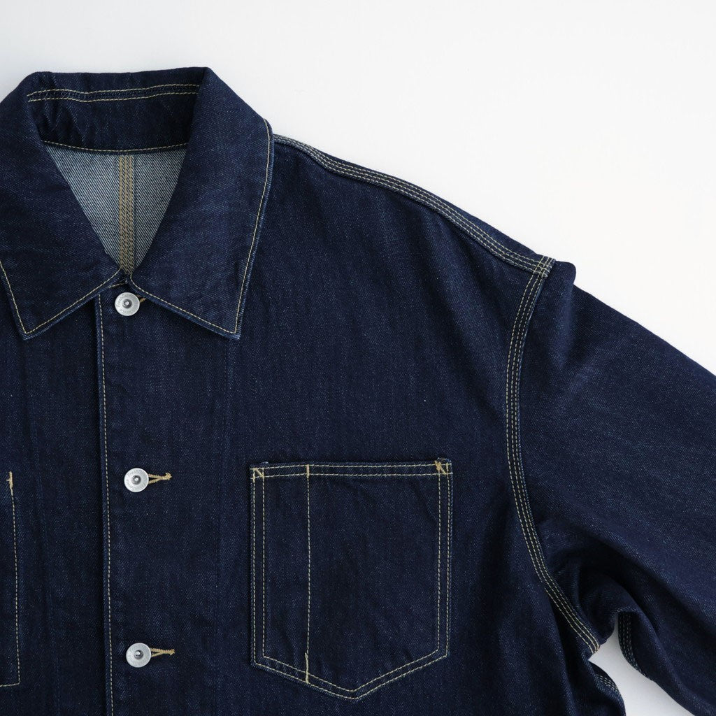 CORPORATE DENIM ENGINEER JACKET #ONE WASH [FSC263-30151OB]