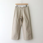 CHINO CLOTH PANTS STRAIGHT #beige [65609]