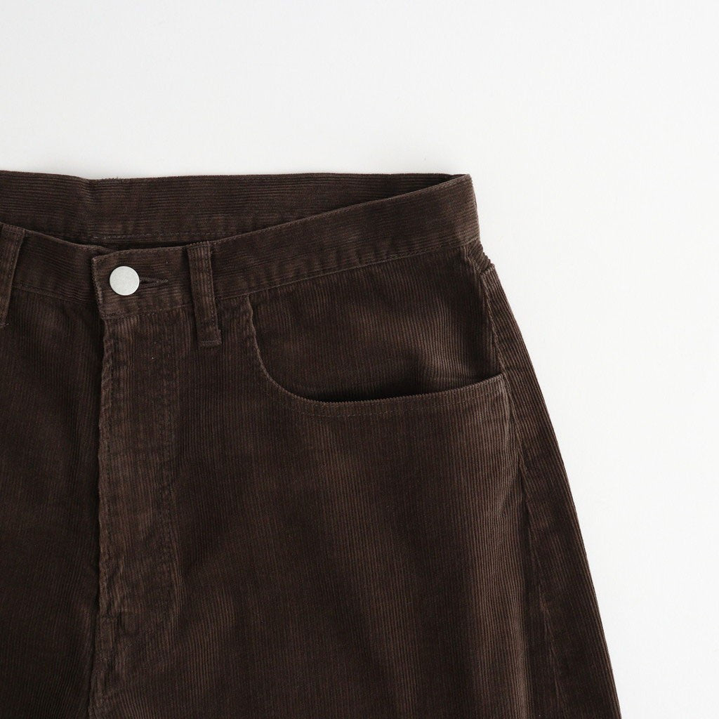VINTAGE CORDUROY ROUND PANTS #BROWN [ST.1573]