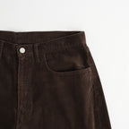 VINTAGE CORDUROY ROUND PANTS #BROWN [ST.1573]