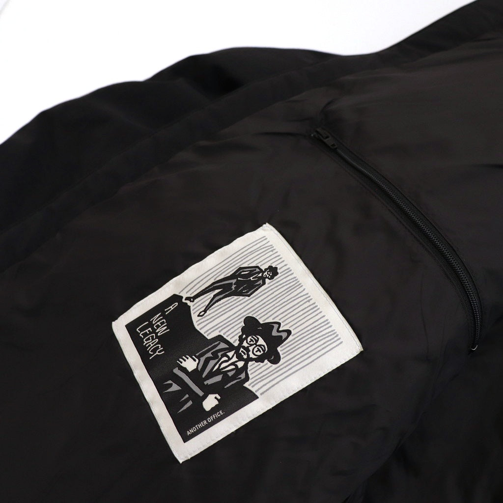 SNOWMAN DOWN JACKET #BLACK [AODWDW302]