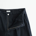 1pleated Wide Tapered Trousers #BLACK [YK26SS01181P]