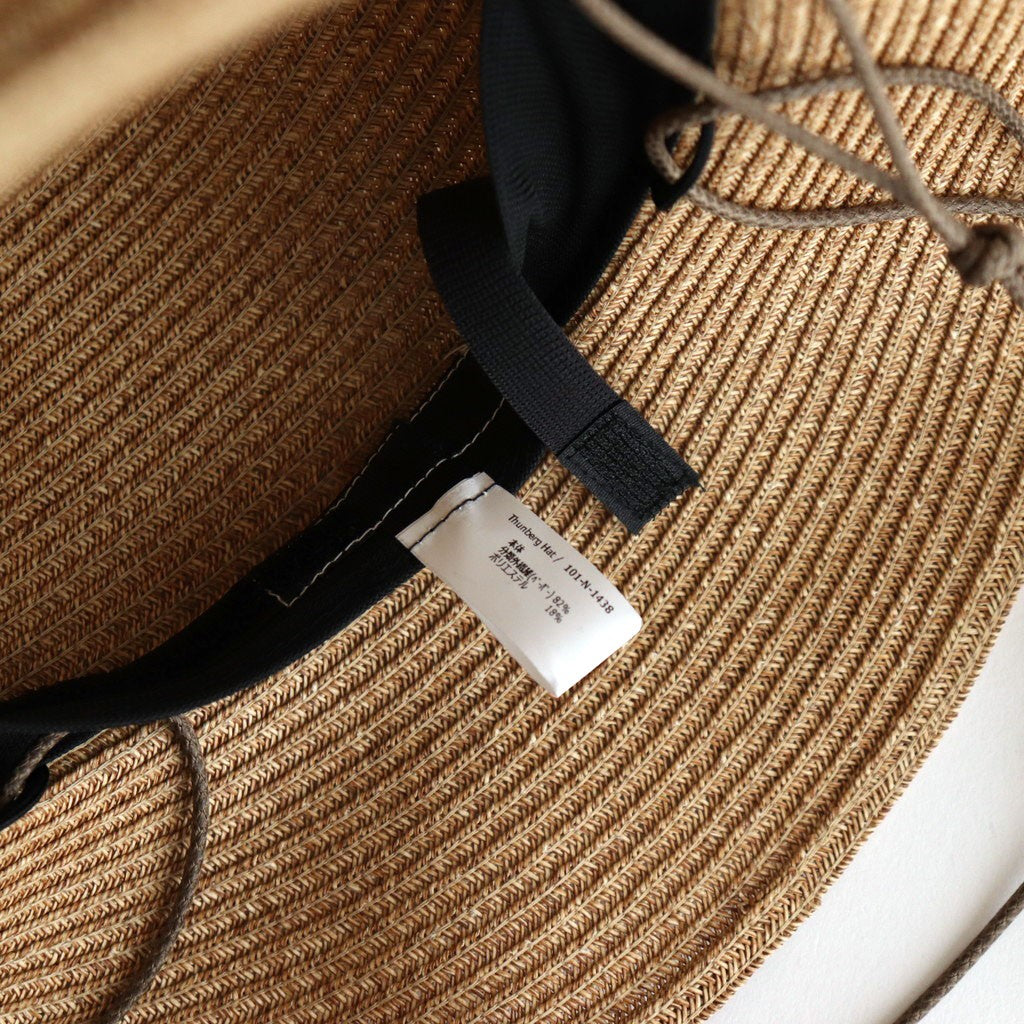 Thunberg Hat #Natural [N-1438]