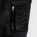 綿ナイロンダブルツイルブルゾン #BLACK [HP-J003-051]