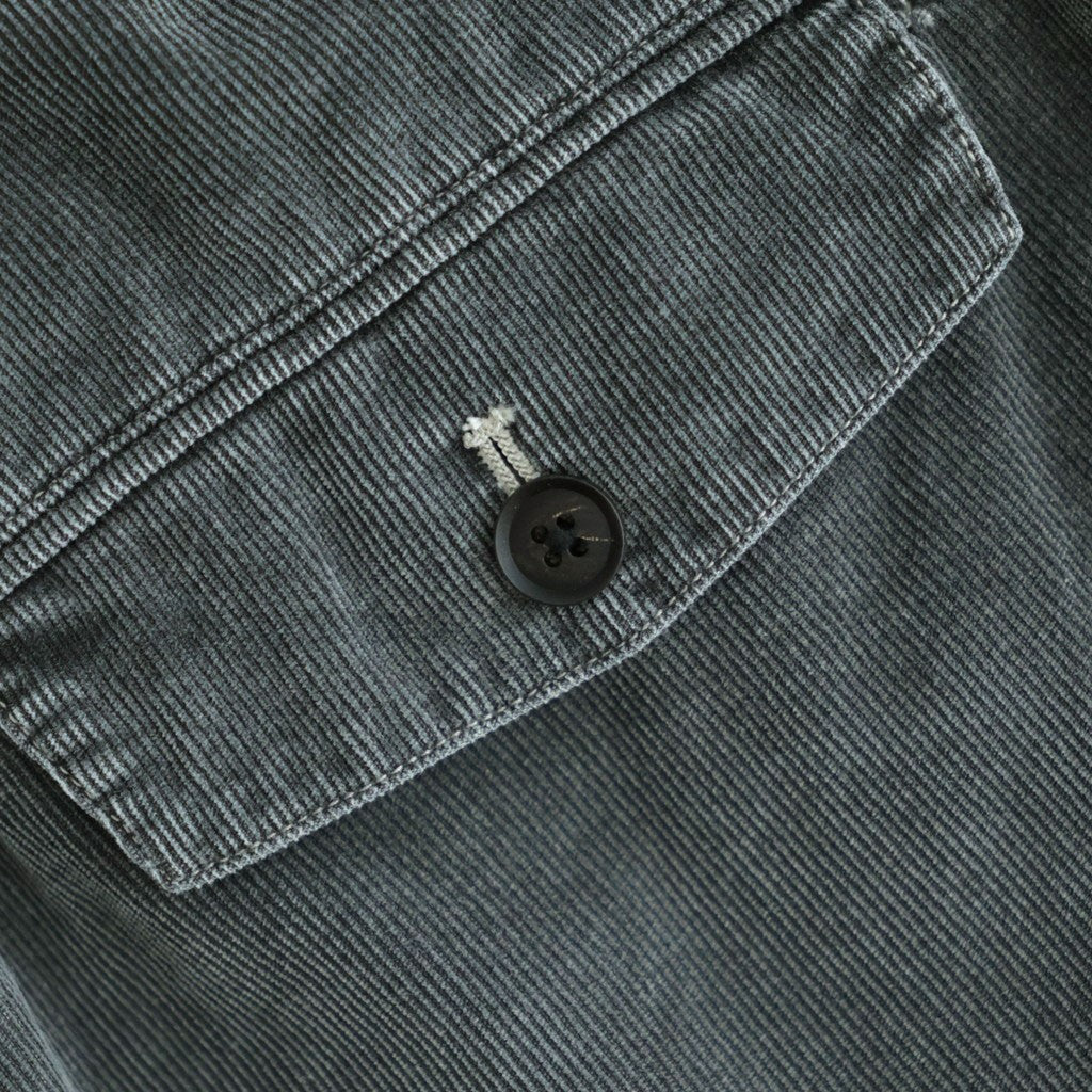 Corduroy 1Pleated Easy Trousers #Black [YK26FW01339P]