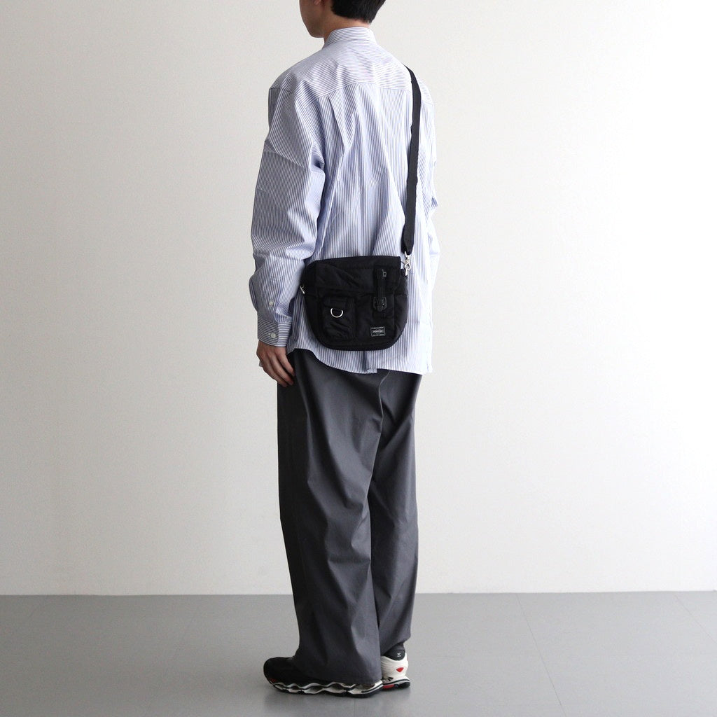 PORTER ナイロンツイル ショルダーバッグ #BLACK [HO-K202-051]