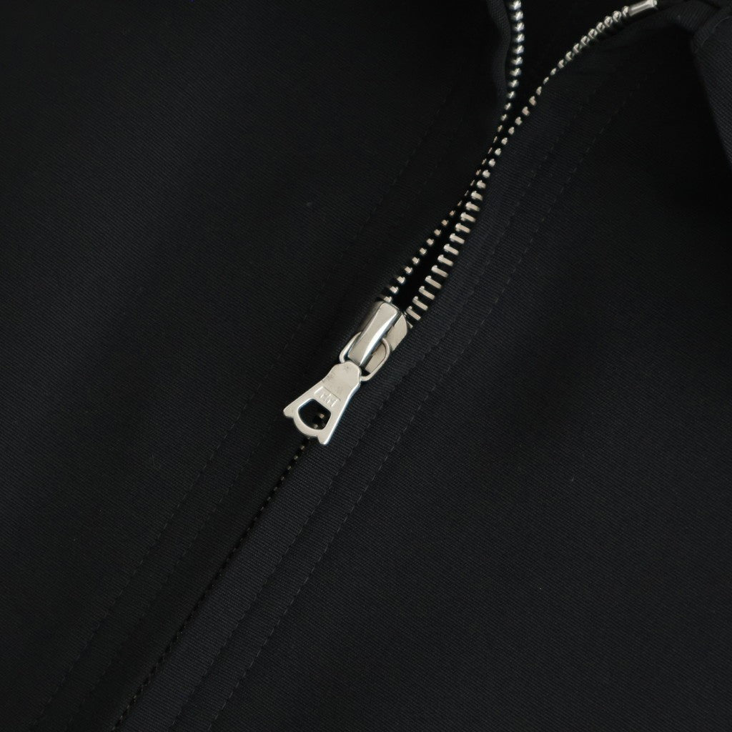 WOOL MAX CANVAS BLOUSON #BLACK [A26SB02WC]