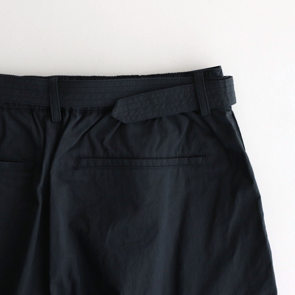Parachute Belted Pants #Charcoal Navy [AOESPT015]