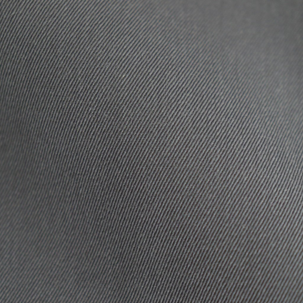 LIGHT WOOL MAX GABARDINE TWO-TUCK SLACKS #DARK GRAY [A25AP03MG]