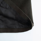 BABY CAMEL FLANNEL COAT #DARK BROWN [A25AC01BF]