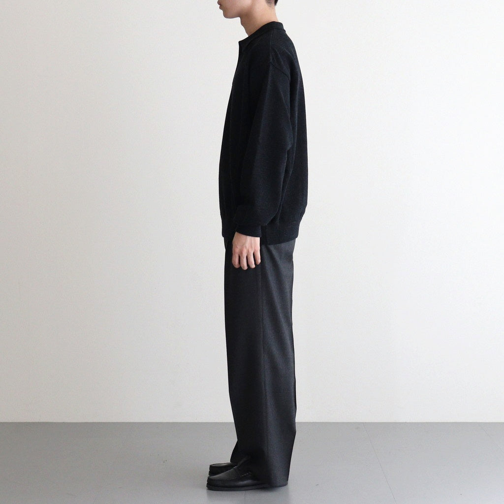 Co/Wo Moss Stitch Skipper #BLACK [2503-003] - ciacura 三重県四日市