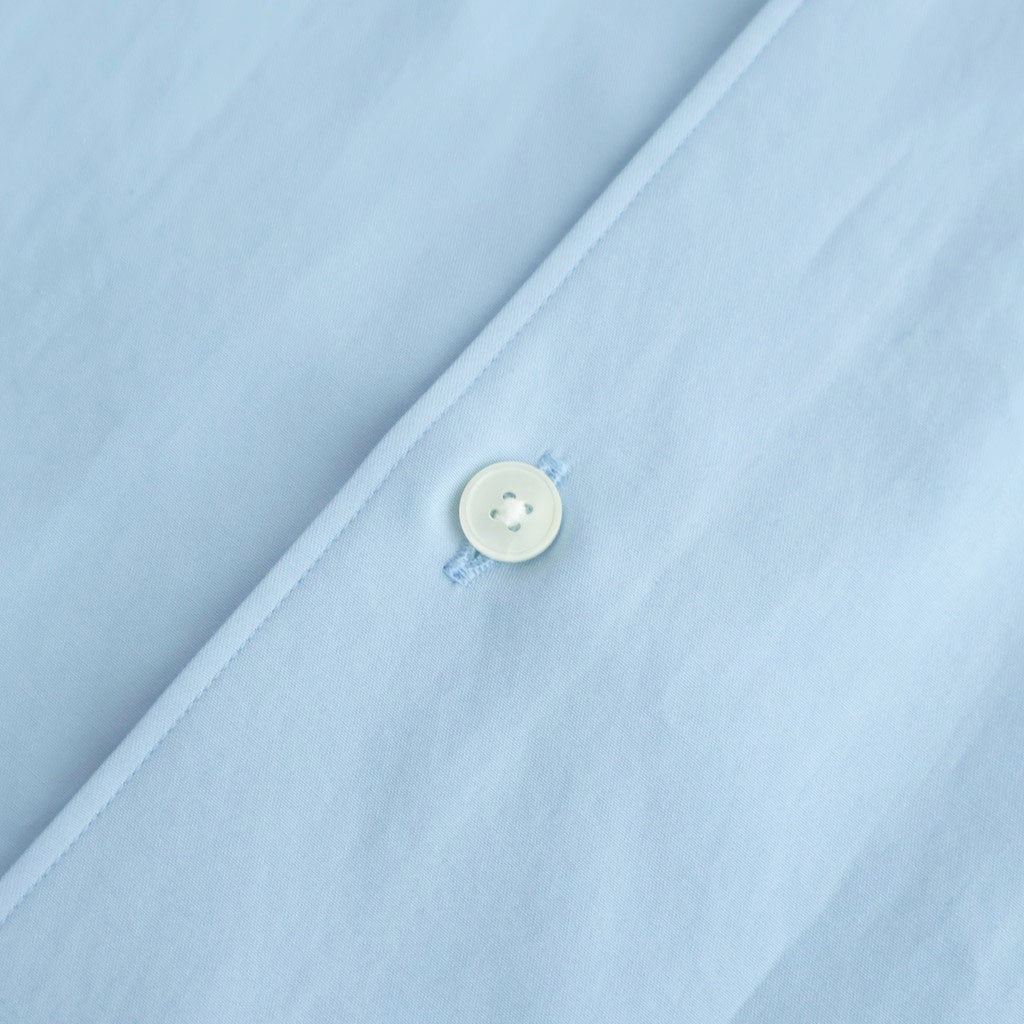 WASHED FINX TWILL SHIRT #LIGHT BLUE [A26SS04TN]
