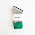 MERINO WOOL RAGG SOCKS #GREEN [R1536-AW25]