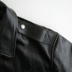 SHRINK LEATHER G-1 JACKET #BLACK SHRINK [26330705]