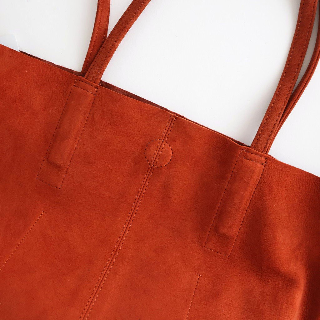 3WAY MEDIUM TOTE（OIL SUEDE） #TERACOTTA [MS-1]