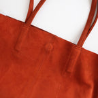 3WAY MEDIUM TOTE（OIL SUEDE） #TERACOTTA [MS-1]