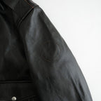 SHRINK LEATHER G-1 JACKET #BLACK SHRINK [26330705]