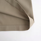 LIGHT WOOL MAX GABARDINE COAT #KHAKI BEIGE CHAMBRAY [A26SC06MG]