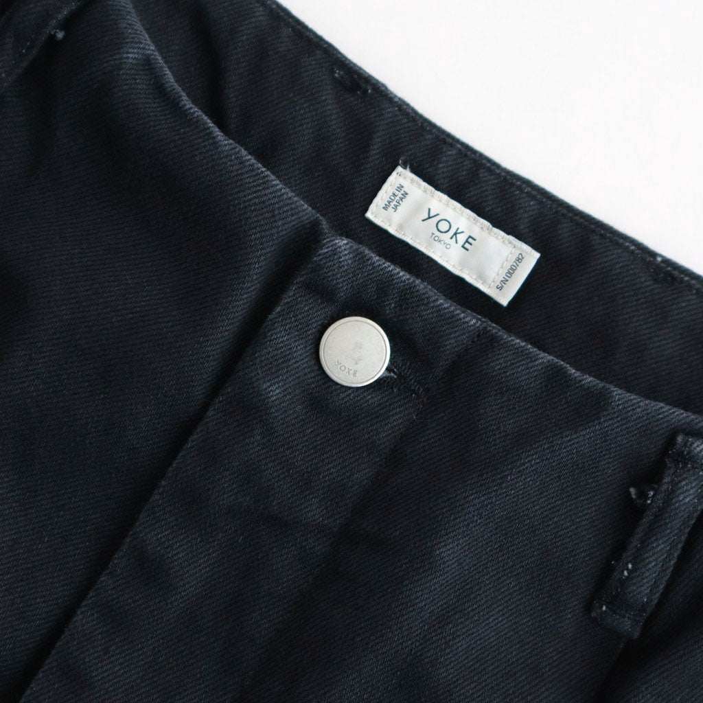 1pleated Wide Tapered Trousers #BLACK [YK26SS01181P]