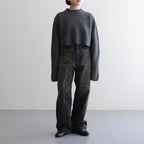 Rib Short Length P/O #CHARCOAL [I25AW-K1]