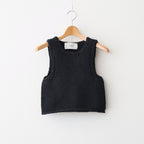 Hand Knit Vest #BLK [12610512]
