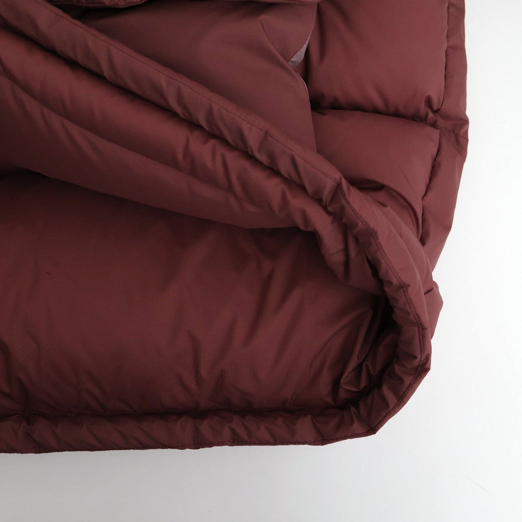 SUPER LIGHT NYLON RIPSTOP DOWN BLOUSON #BURGUNDY [A25AB03NL]