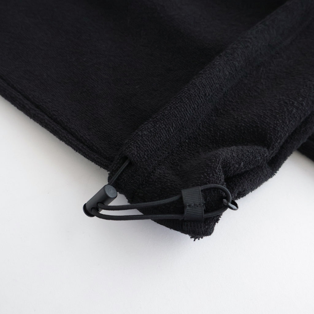 UTILITY PILE CARDIGAN SET-UP #BLACK [FSR253-60211]