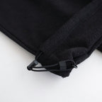 UTILITY PILE CARDIGAN SET-UP #BLACK [FSR253-60211]