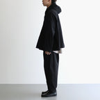 FMSTJK - ナイロンタッサー ガーメントダイ ショートモッズコート #95 Black [SN_FR1002JK]