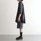 Oxford S/S Oversized B.D Shirt #GRAY [GM261-50025B]