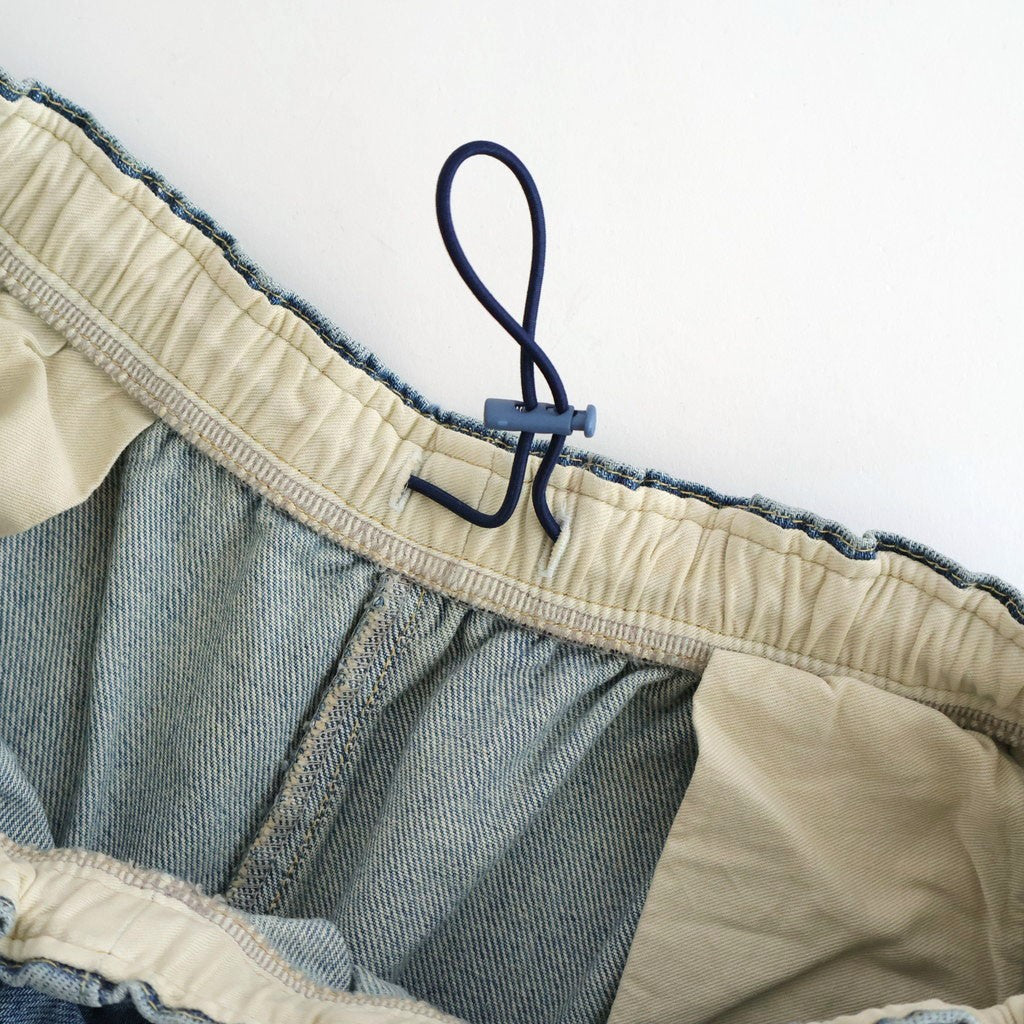 CORPORATE DENIM EASY PANTS #LIGHT WASH [FSC261-40209FB]