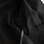 DOUBLE LAPELED DOUBLE BREASTED COAT #GINGHAM x BLACK [ST.603]